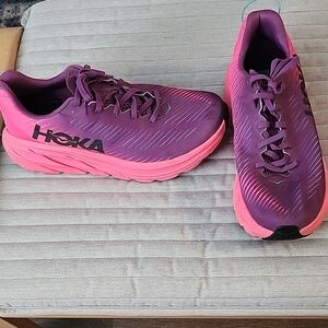 Hoka Women's Vibrant Purple and Pink Athletic Shoes